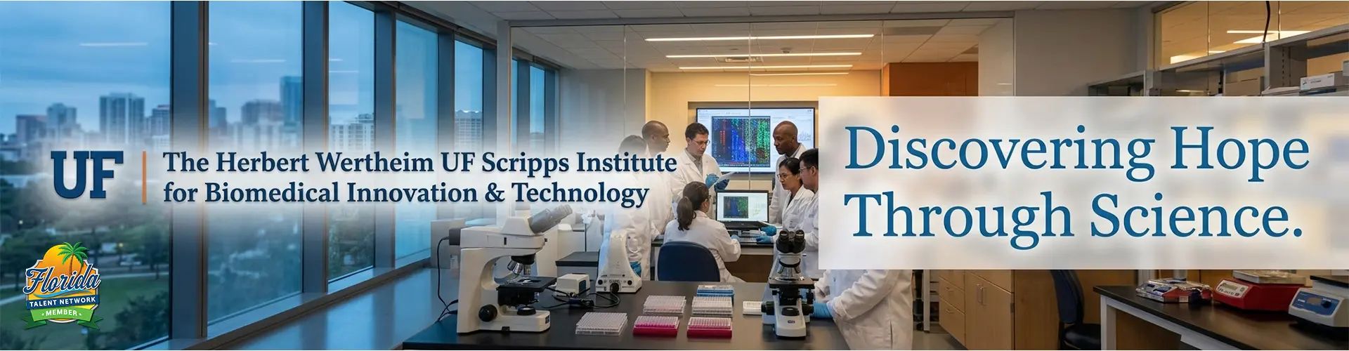 The Herbert Wertheim UF Scripps Institute for Biomedical Innovation & Technology cover
